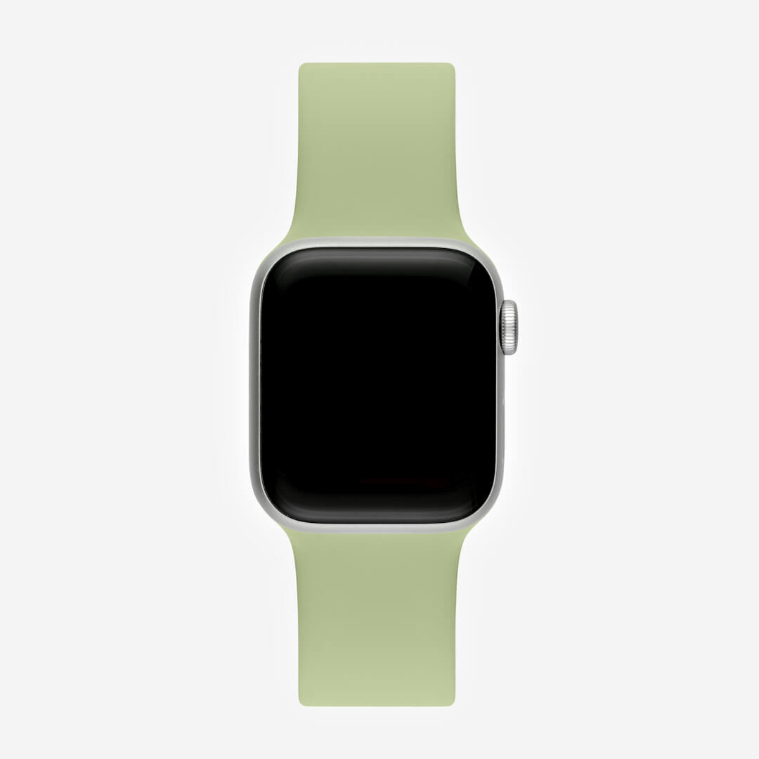 Classic Silicone Apple Watch Band - Moss