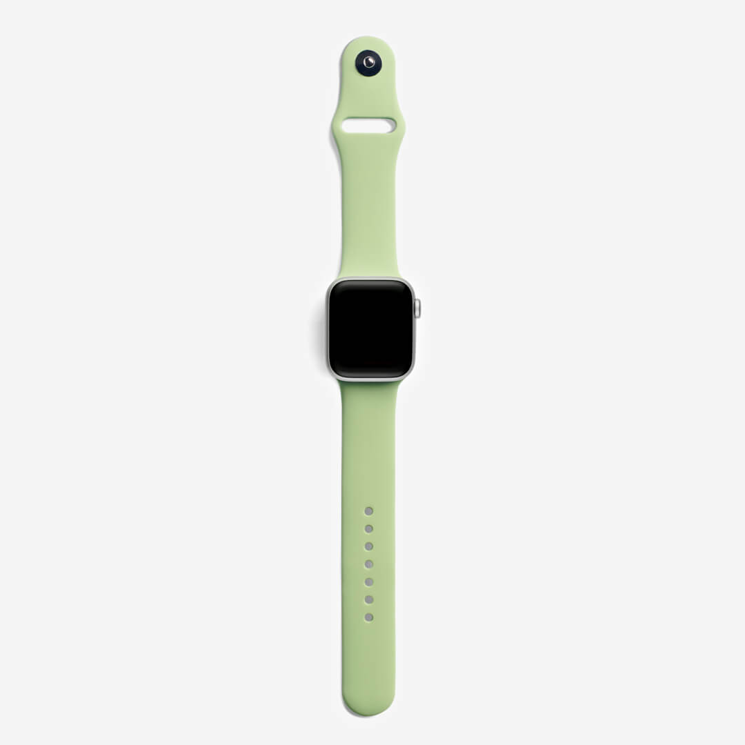 Silicone Apple Watch Band - Moss