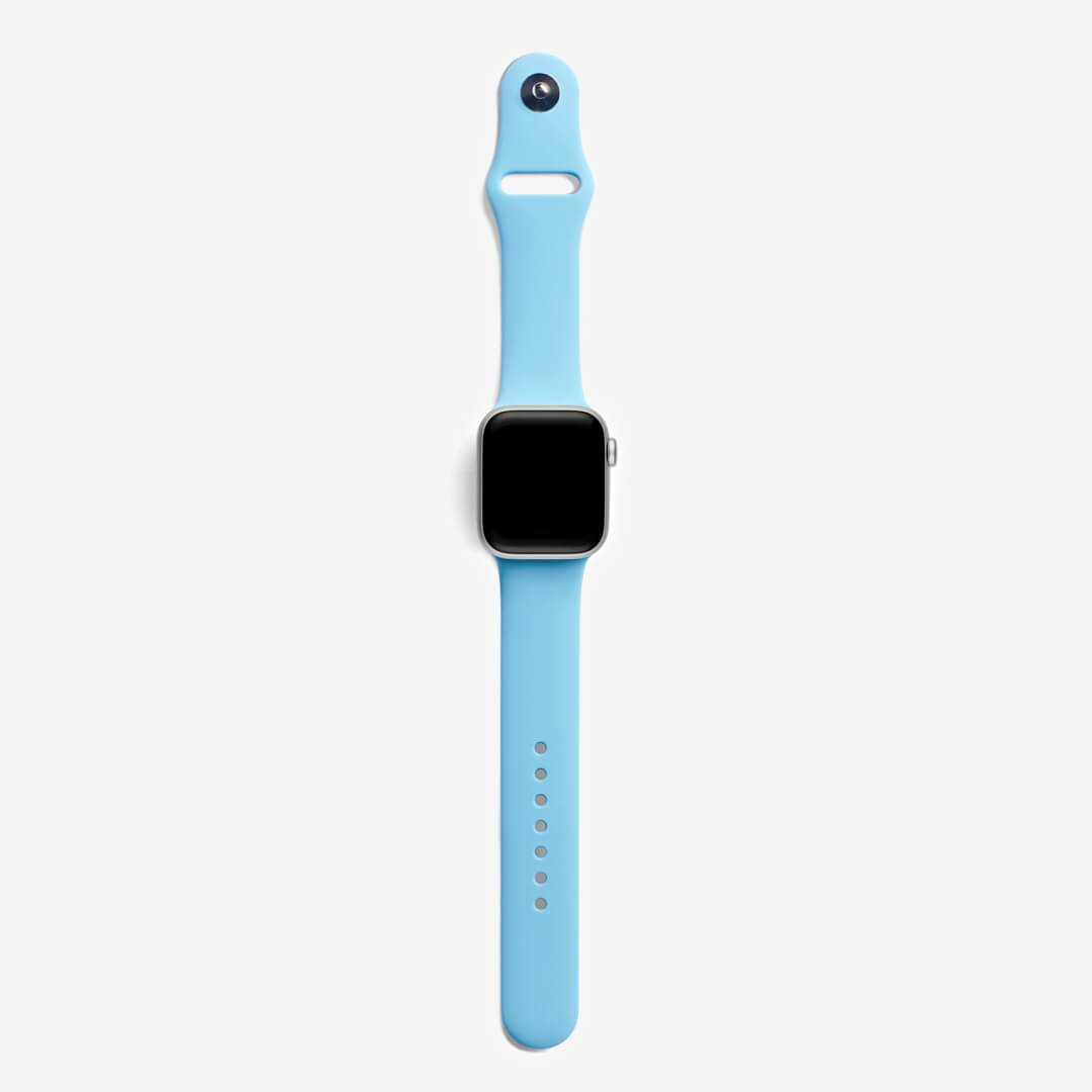 Classic Silicone Apple Watch Band - Peacock