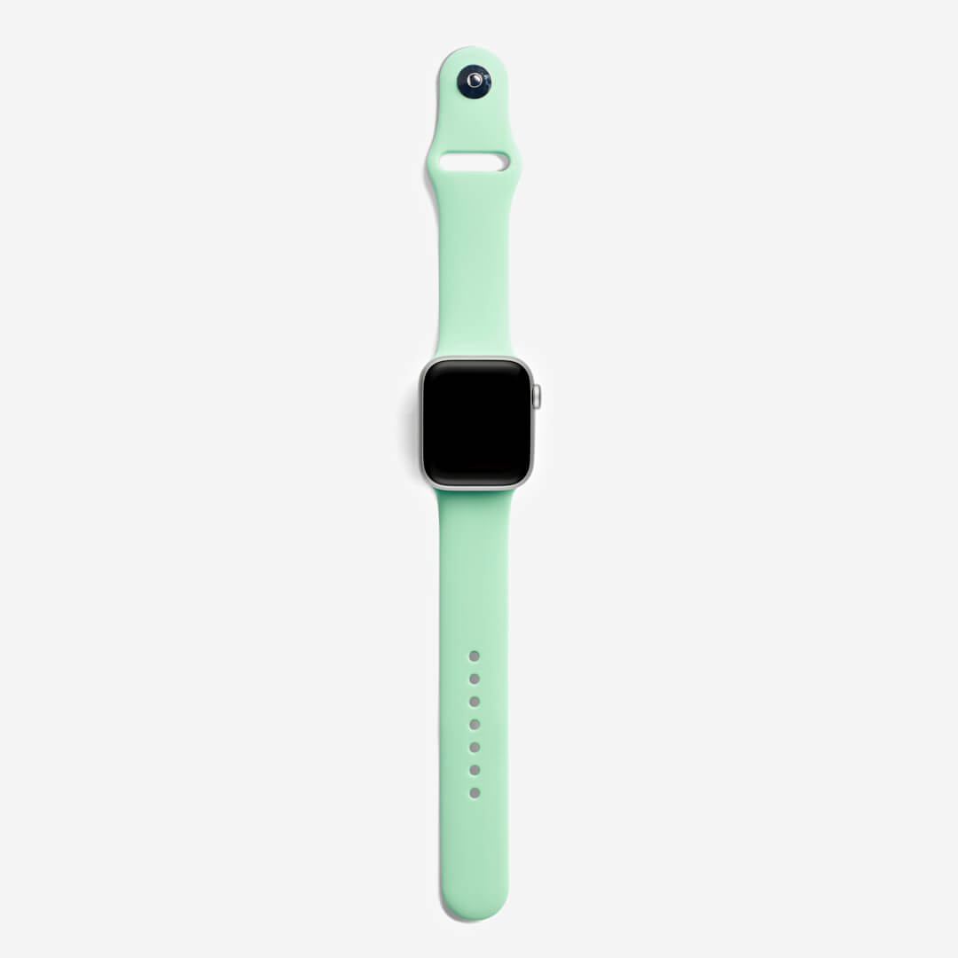 Silicone Apple Watch Band - Pistachio