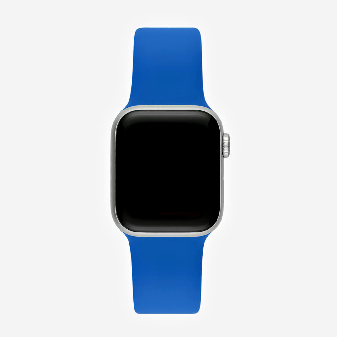 Classic Silicone Apple Watch Band - Royal Blue