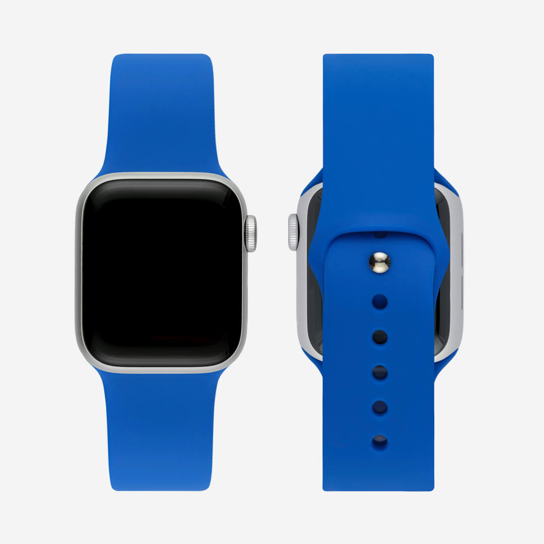 Classic Silicone Apple Watch Band Royal Blue