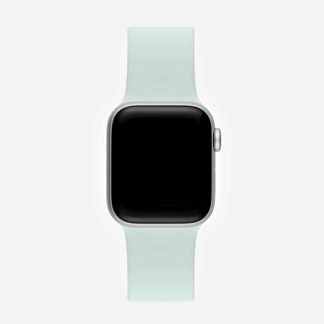 Classic Silicone Apple Watch Band - Sea Foam