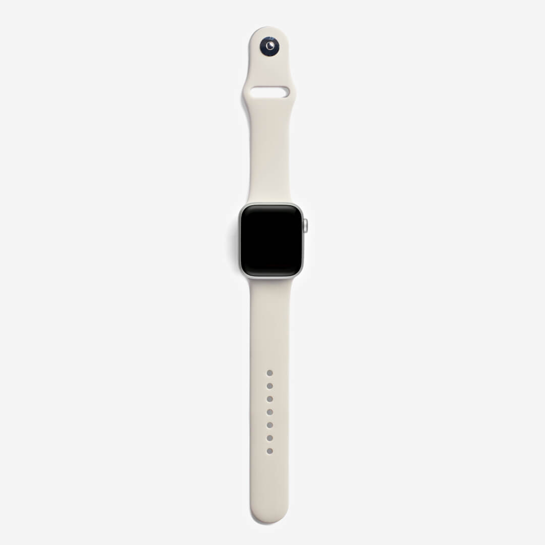 Classic Silicone Apple Watch Band - Starlight