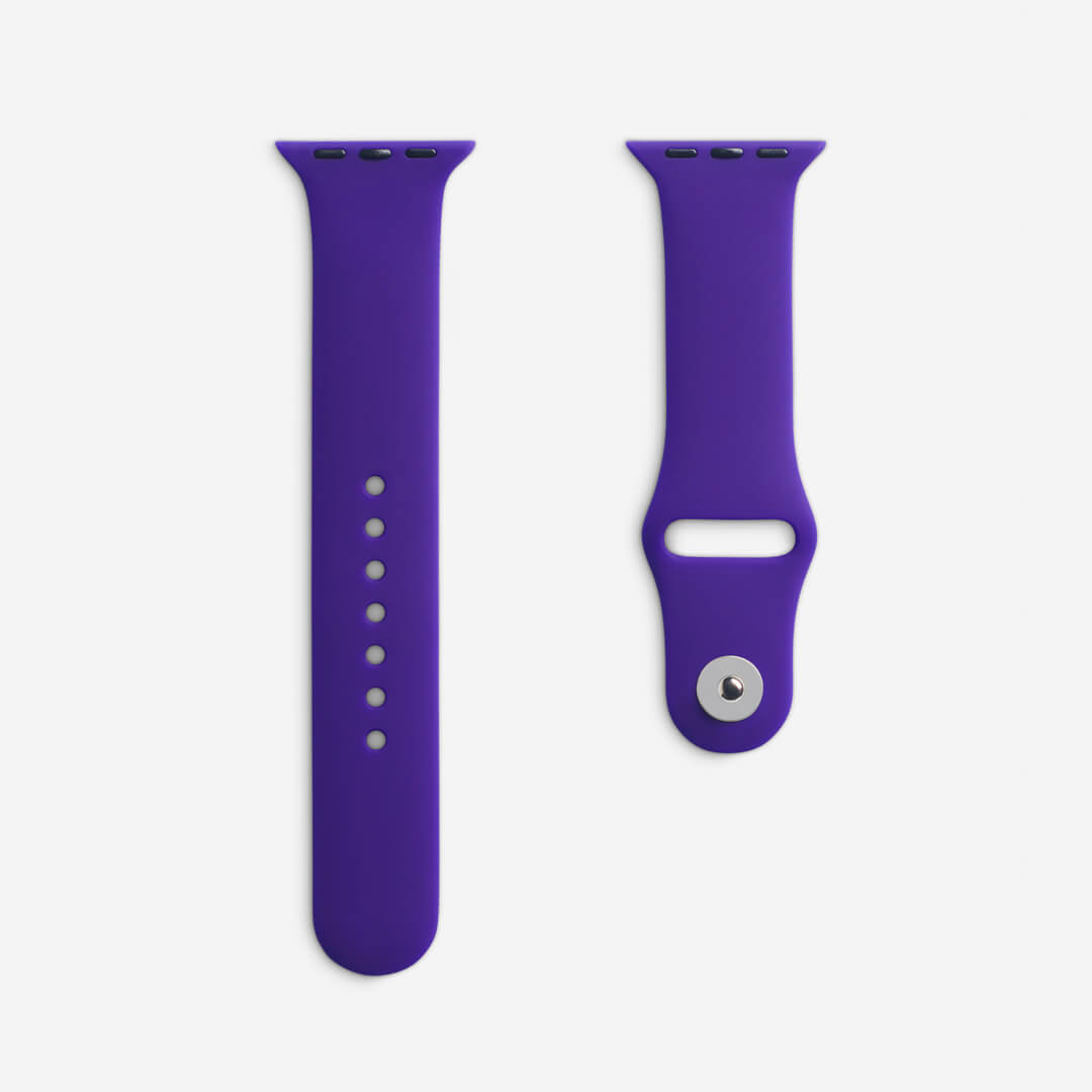 Classic Silicone Apple Watch Band - Ultra Violet