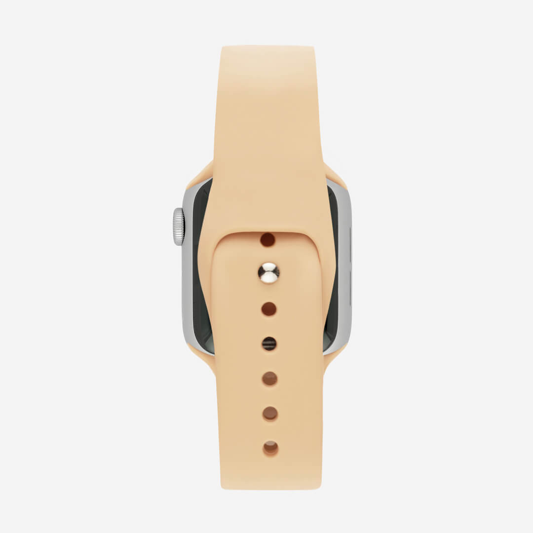 Classic Silicone Apple Watch Band - Walnut