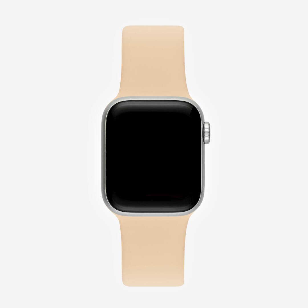 Silicone Apple Watch Band - Walnut