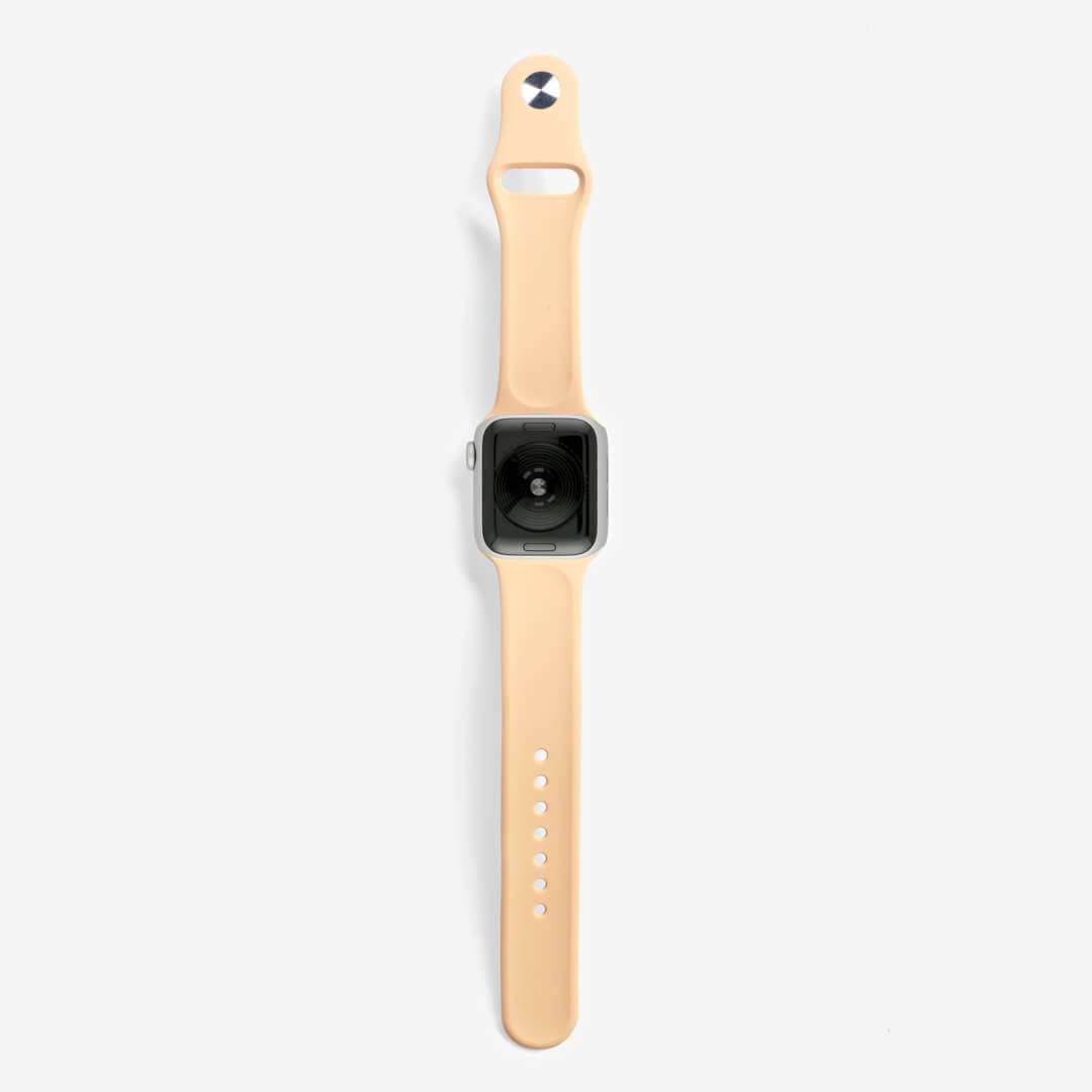 Silicone Apple Watch Band - Walnut