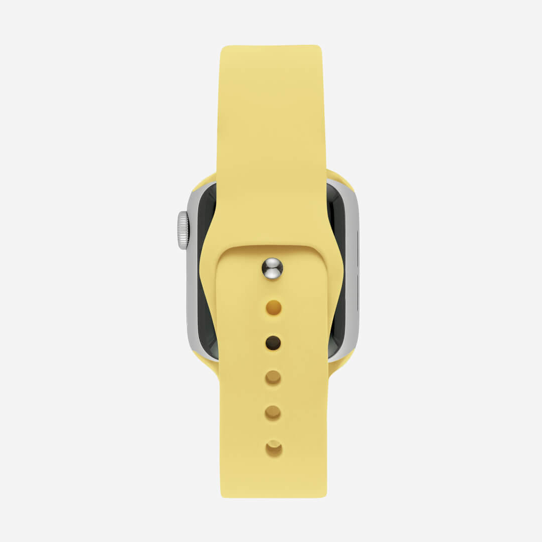 Classic Silicone Apple Watch Band - Yellow