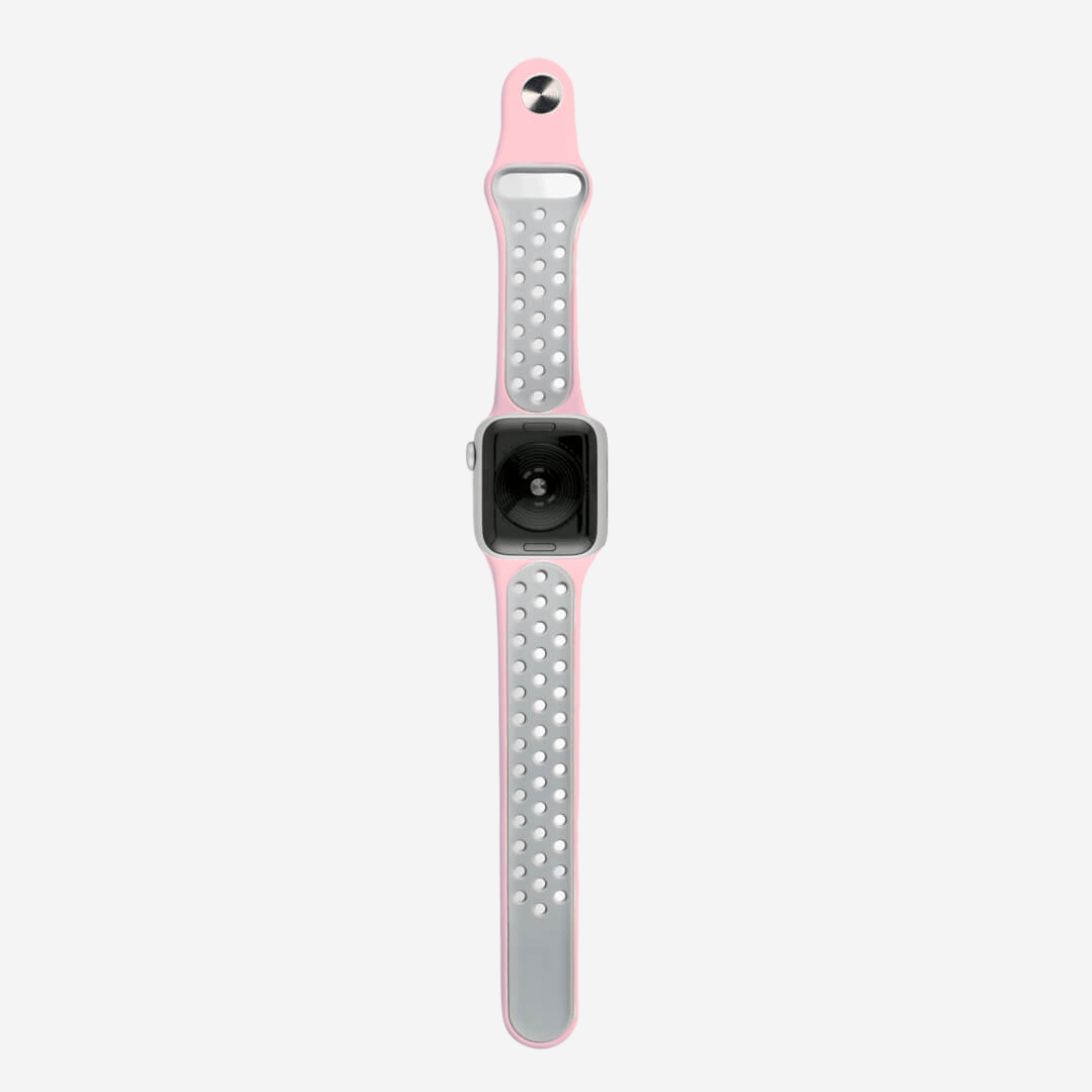 Silicone Sports Apple Watch Band - Pink/Pride