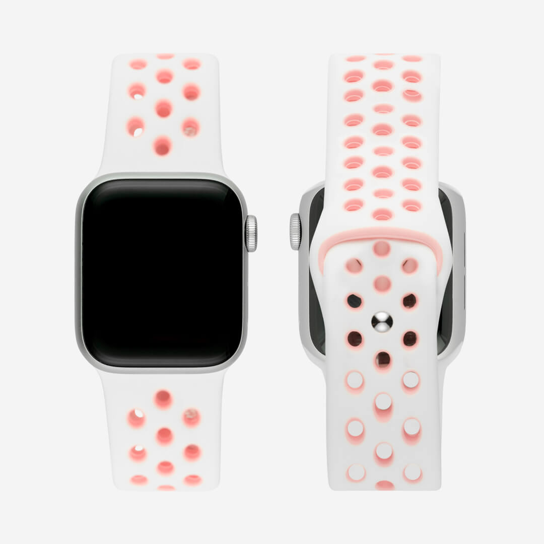 Silicone Apple Watch Band - Hot Pink - The Salty Fox