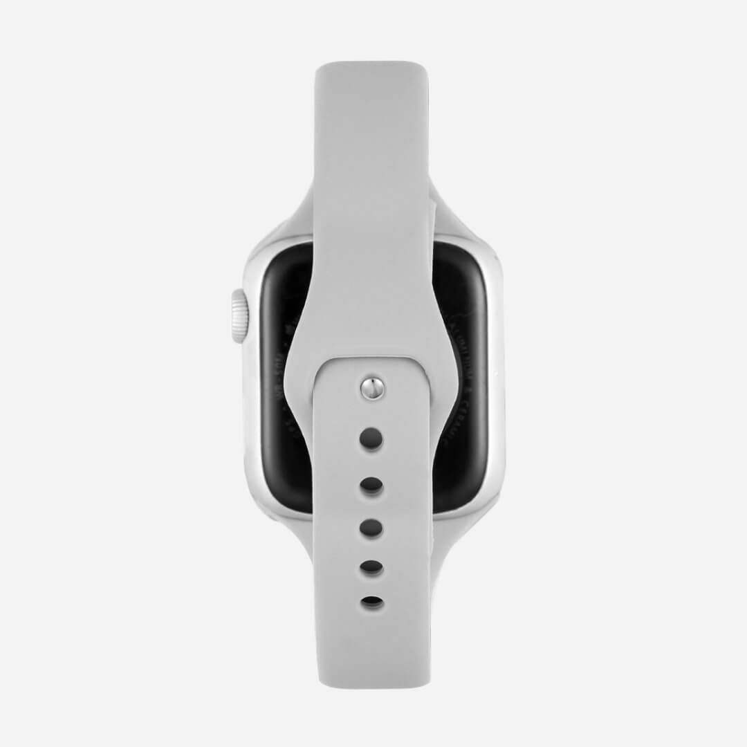 Slim Silicone Apple Watch Band - Fog