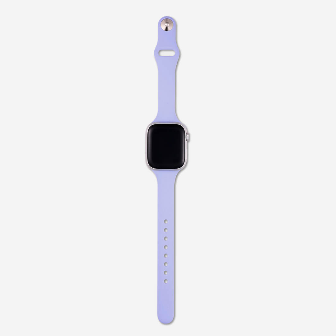 Slim Silicone Apple Watch Band - Lilac