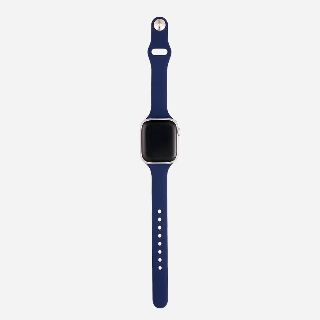 Slim Silicone Apple Watch Band - Midnight