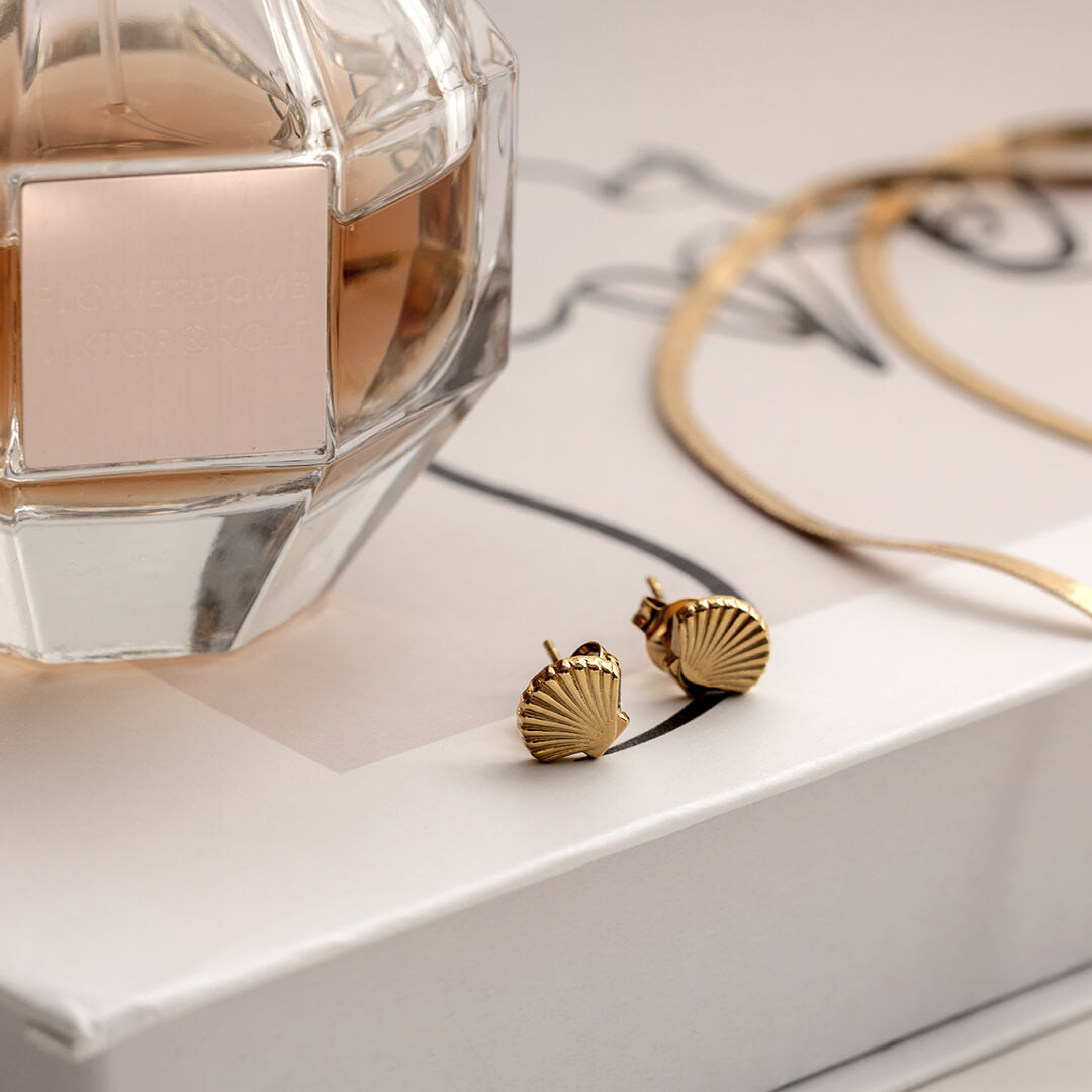 Sofia Stud Earrings - Gold