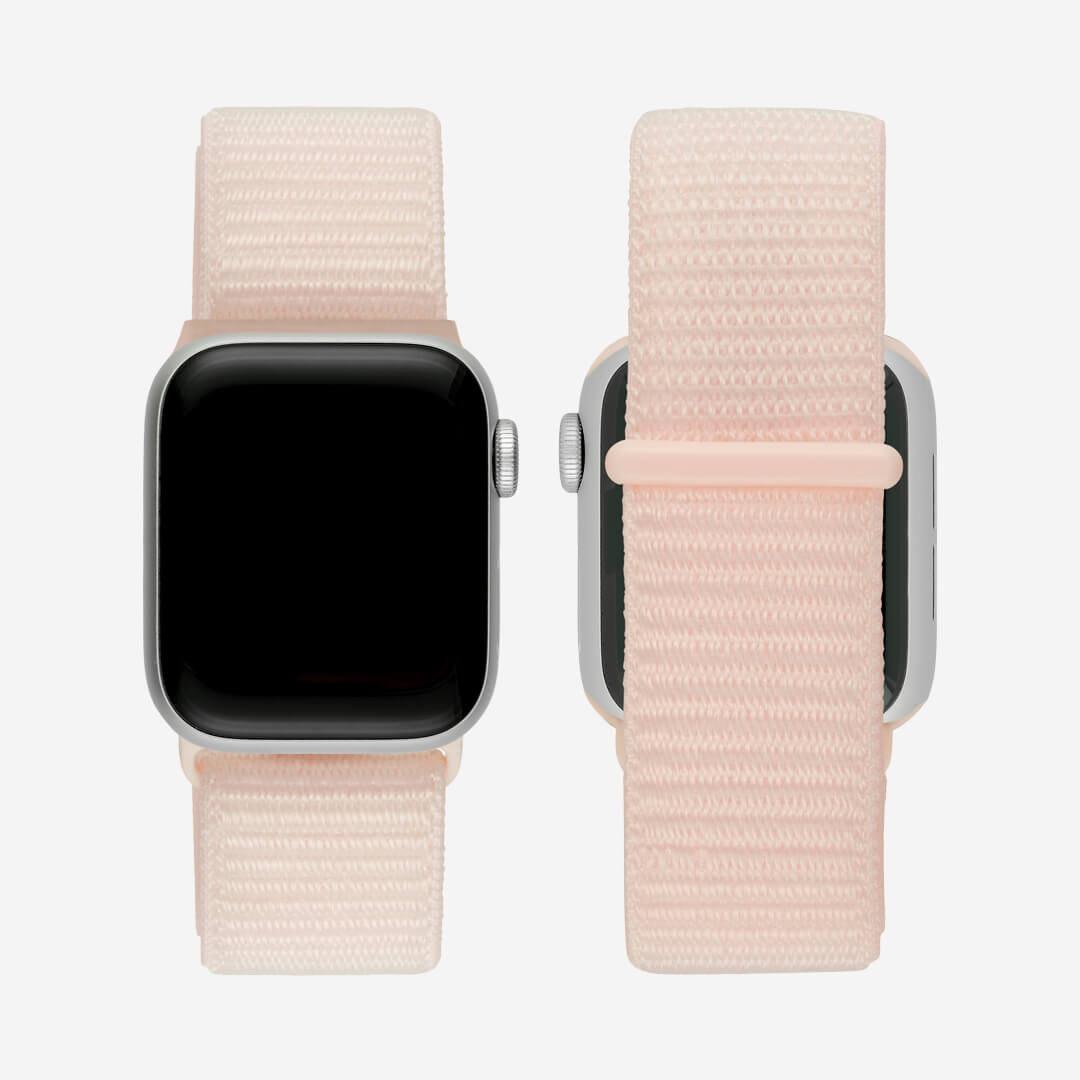 Sport Loop Apple Watch Band Blush The Salty Fox