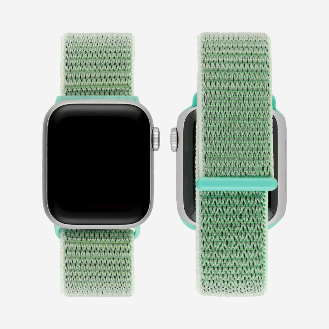 Sport Loop Apple Watch Band Mint The Salty Fox