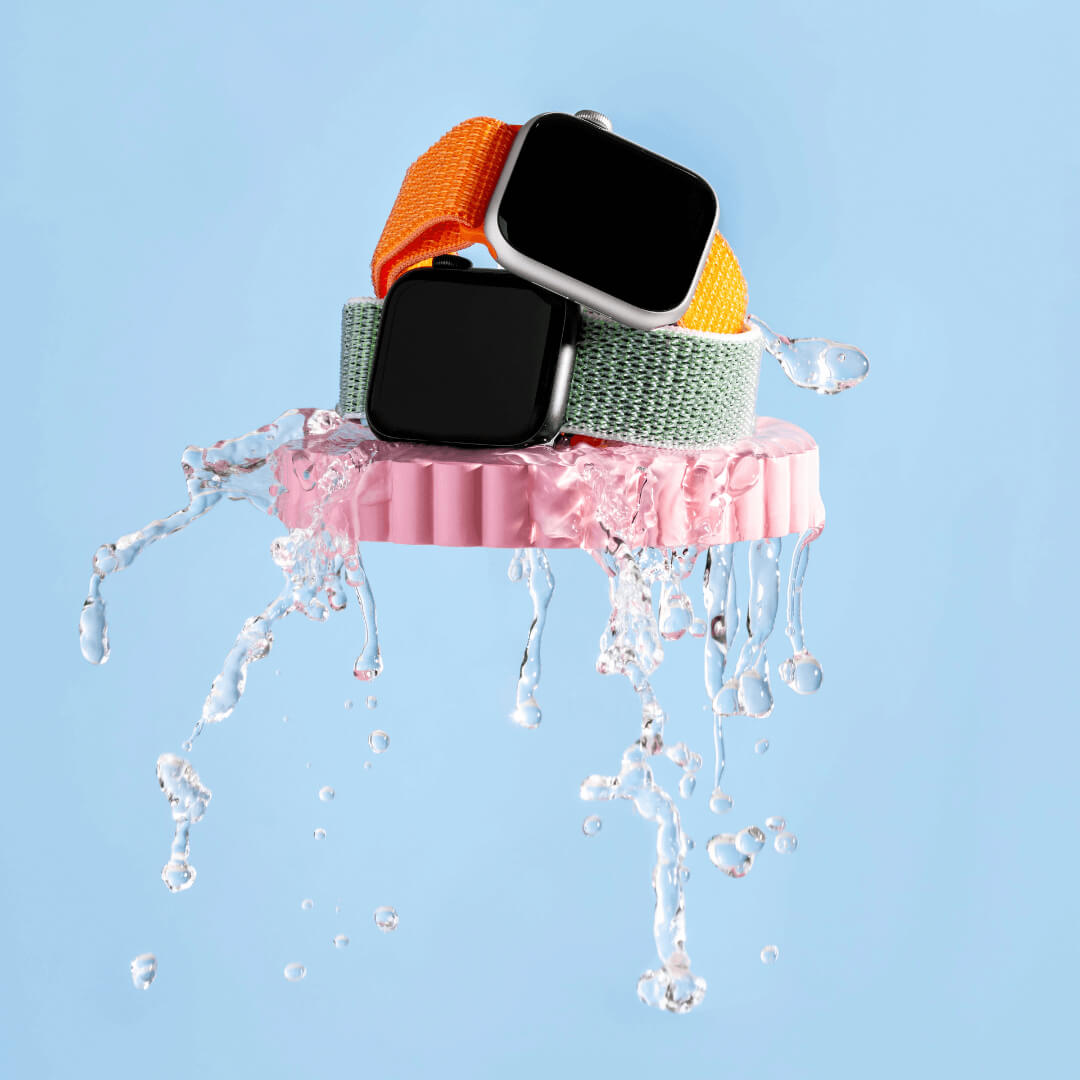 Sport Loop Apple Watch Band - Papaya - Styled