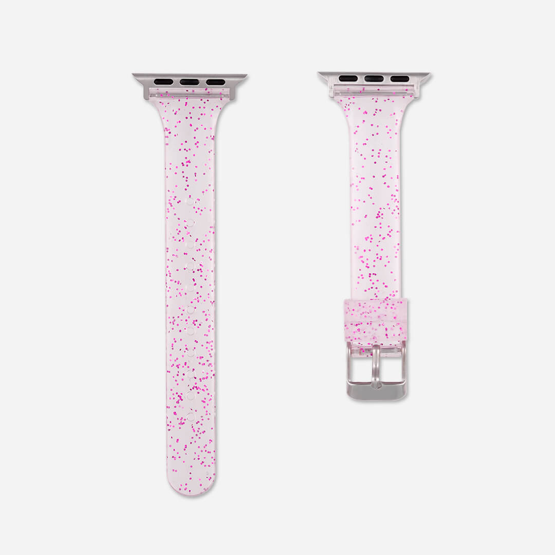 Sydney Glitter Apple Watch Band Grape The Salty Fox