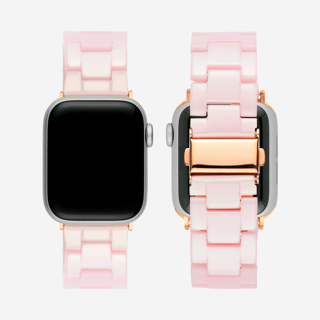 Silicone Apple Watch Band - Hot Pink - The Salty Fox