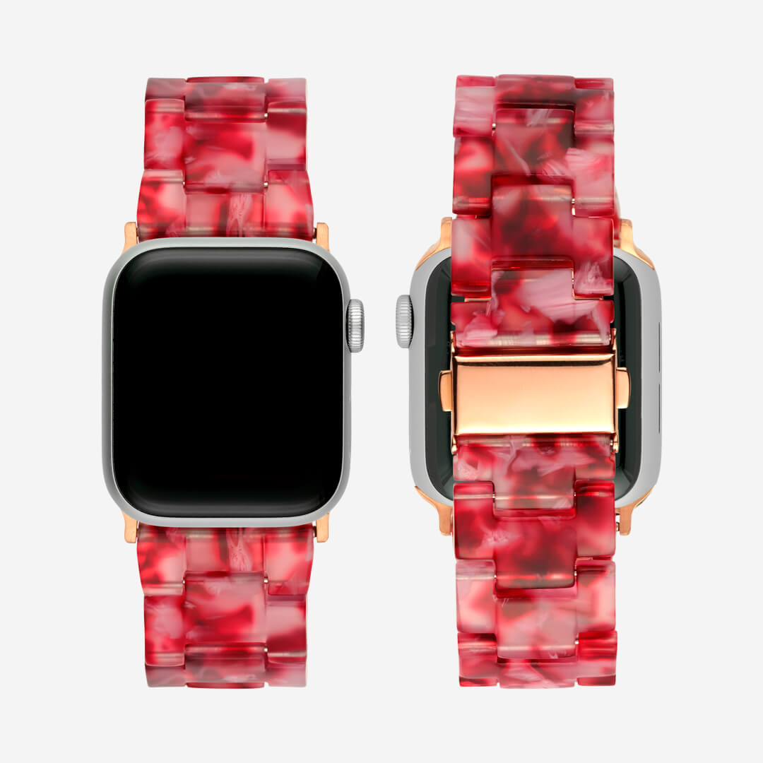 Vienna Apple Watch Band - Pink Marble