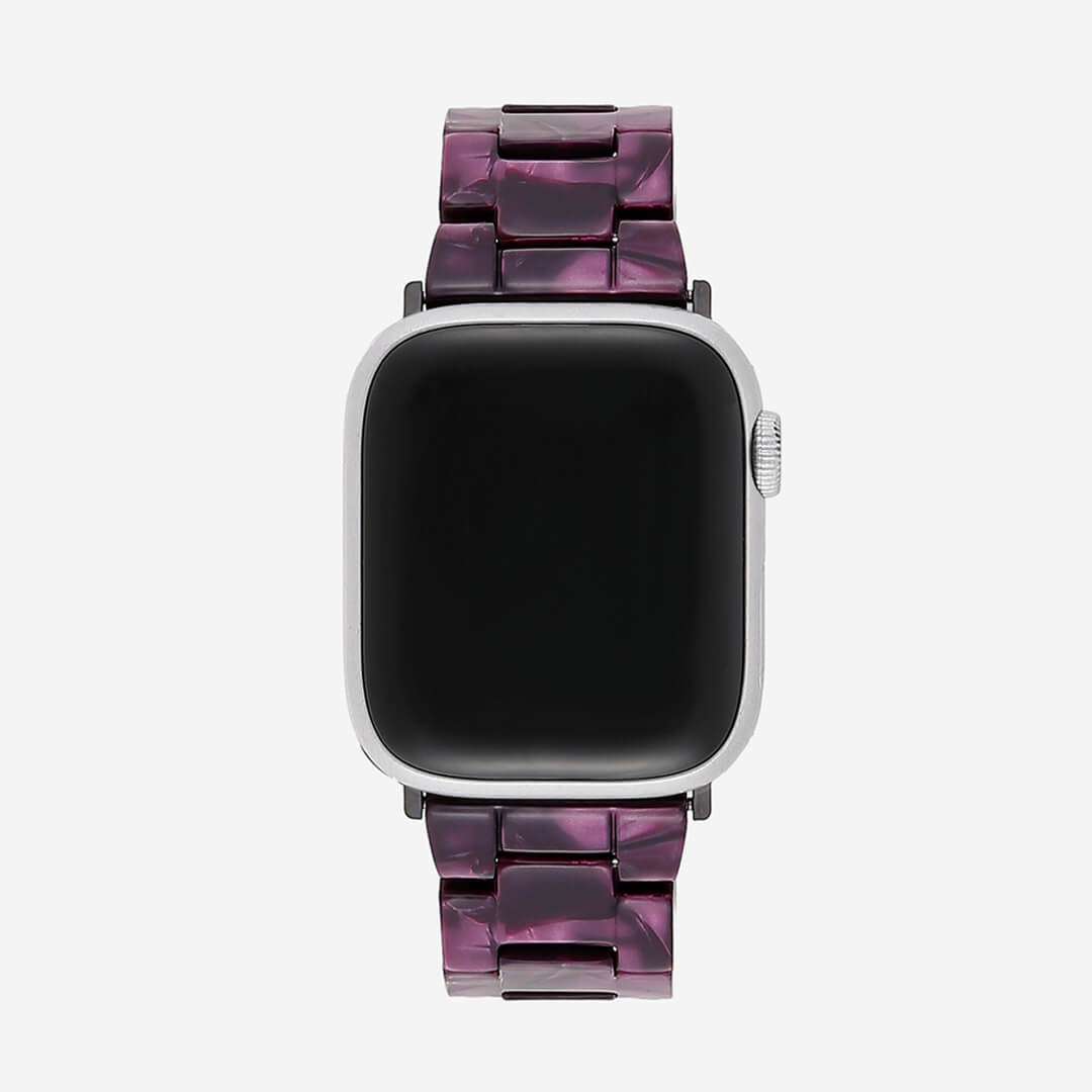 Vienna Apple Watch Band - Black Violet