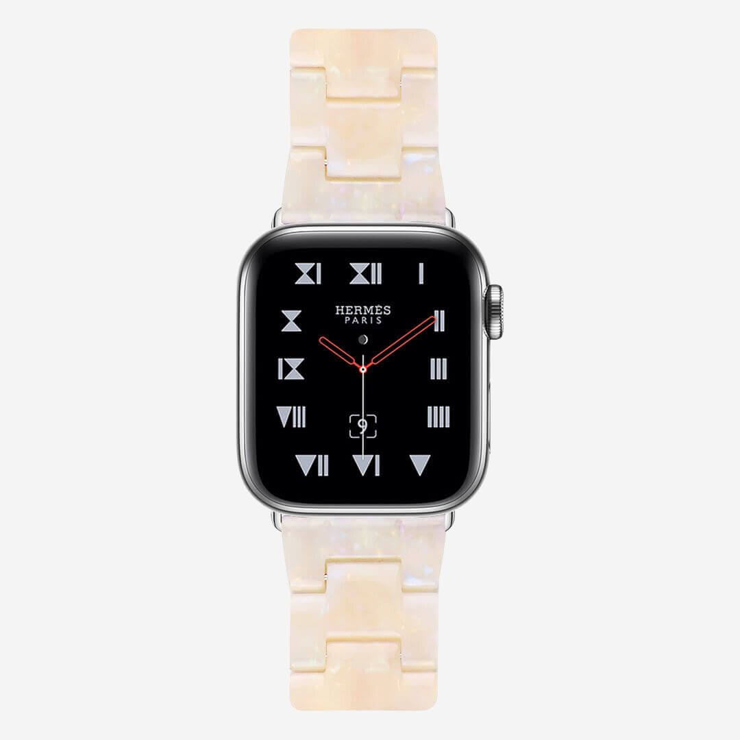 Vienna Apple Watch Band - Pearl