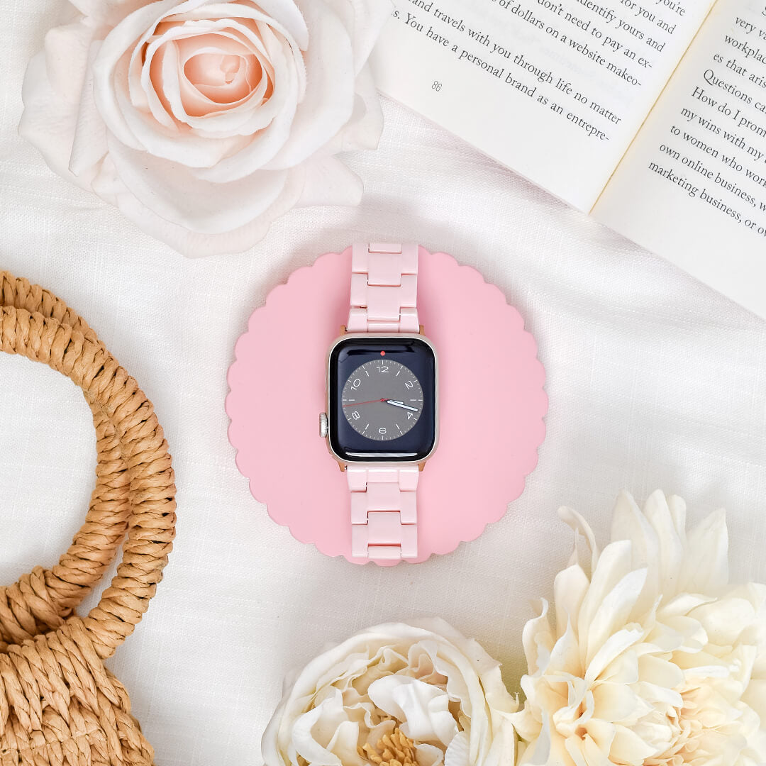Vienna Apple Watch Band - Candy Pink