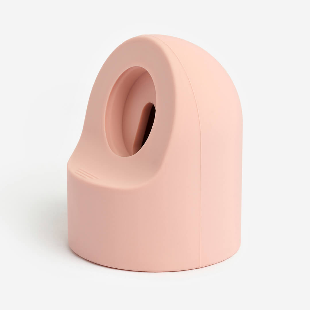 Bubble Silicone Apple Watch Stand - Pink