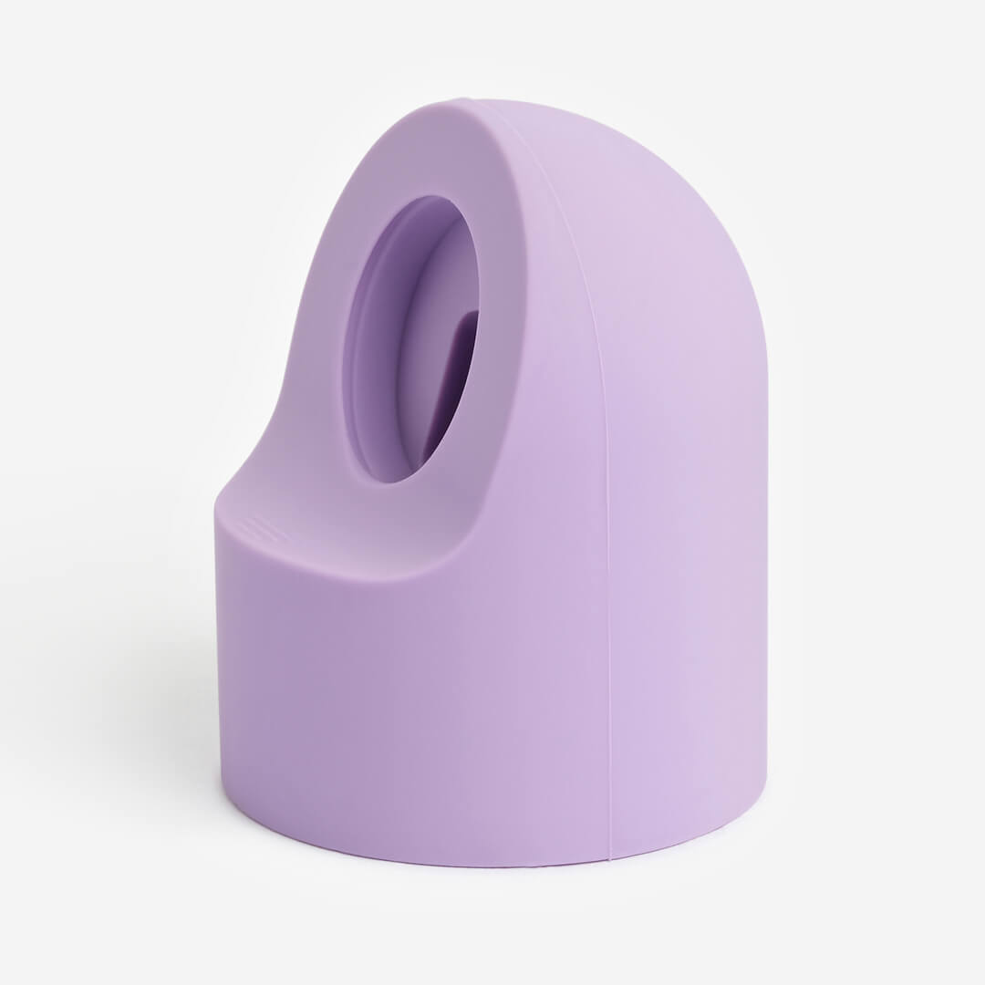 Bubble Silicone Apple Watch Stand - Purple
