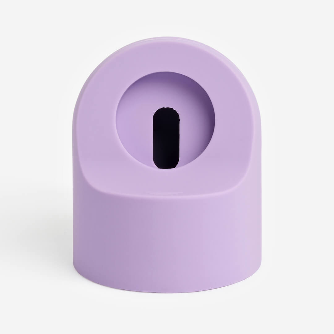 Bubble Silicone Apple Watch Stand - Purple