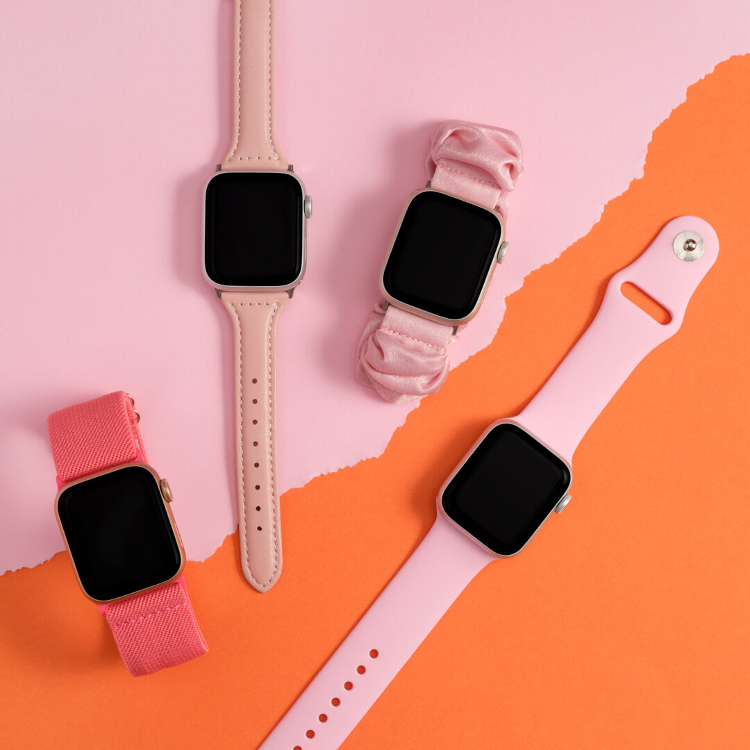 Silicone Apple Watch Band - Pink