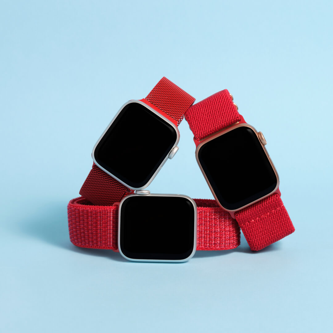 Sport Loop Apple Watch Band - Ruby Red