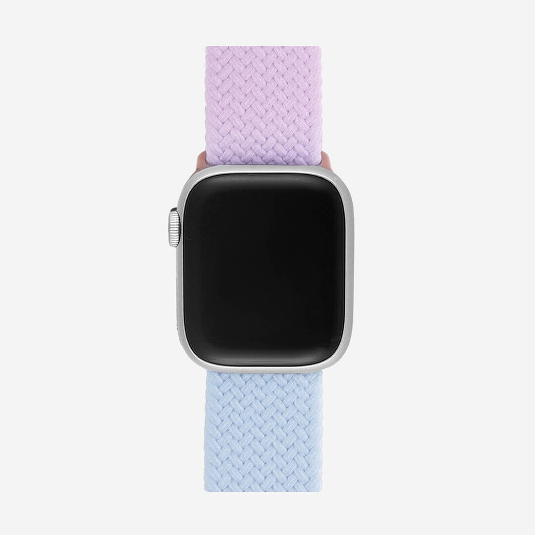 Maui Braided Loop Apple Watch Band - Ombre Rainbow
