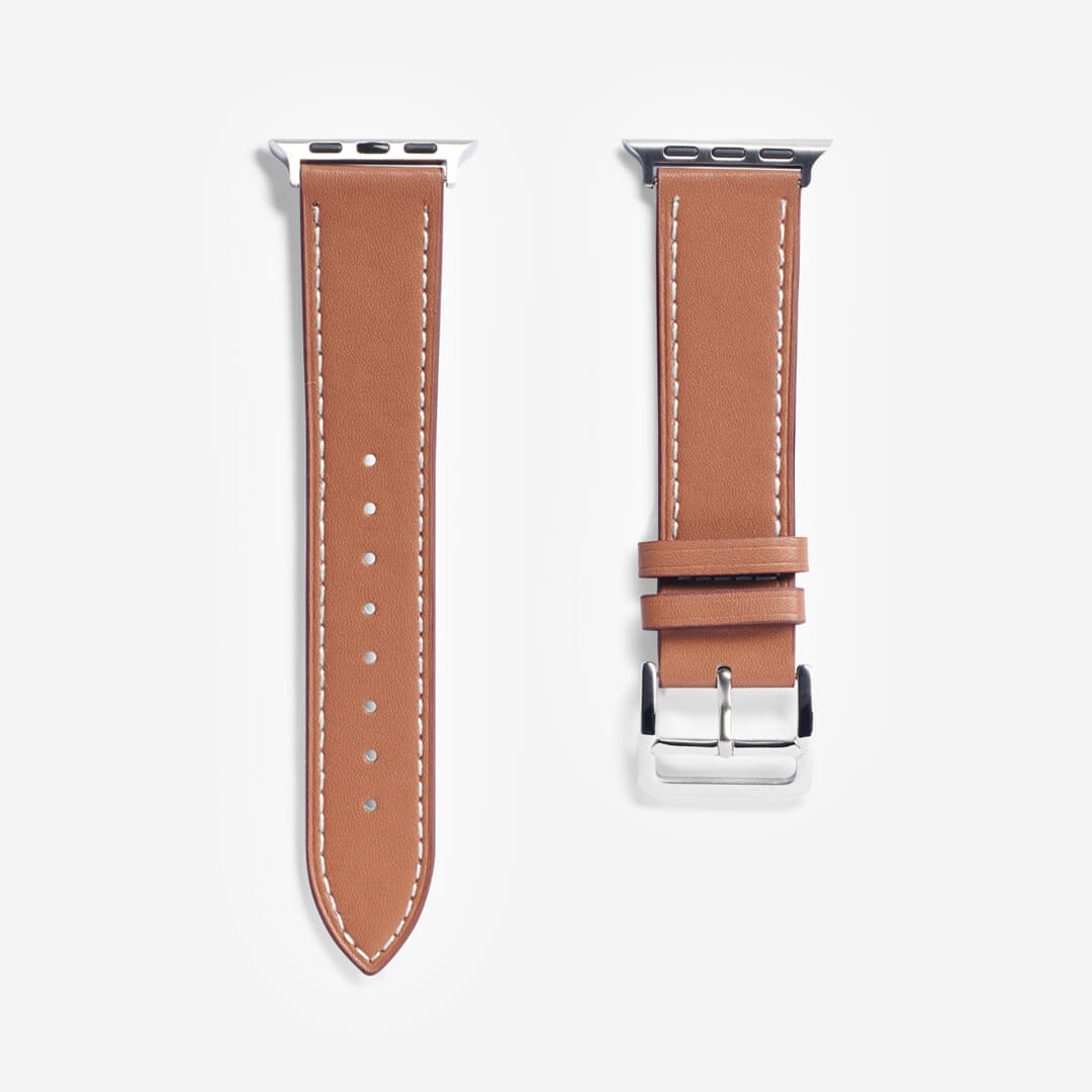 Oxford Classic Apple Watch Band - Toffee