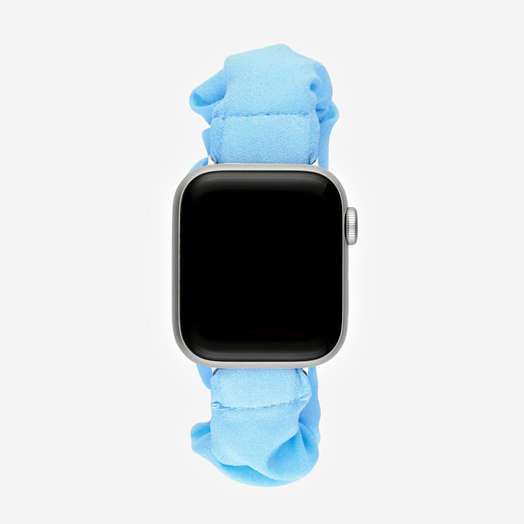 Scrunchie Apple Watch Band - Blue Lagoon