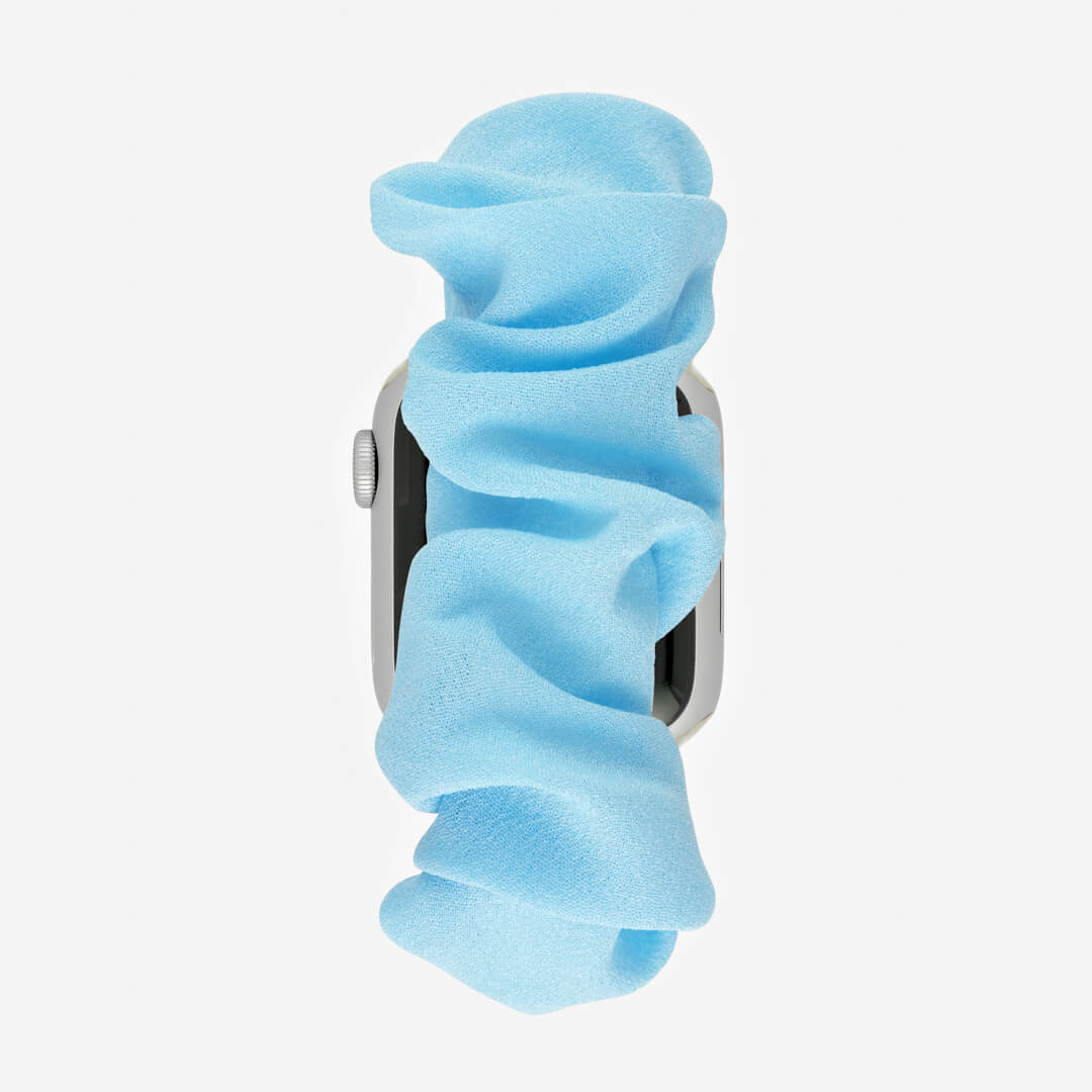 Scrunchie Apple Watch Band - Blue Lagoon