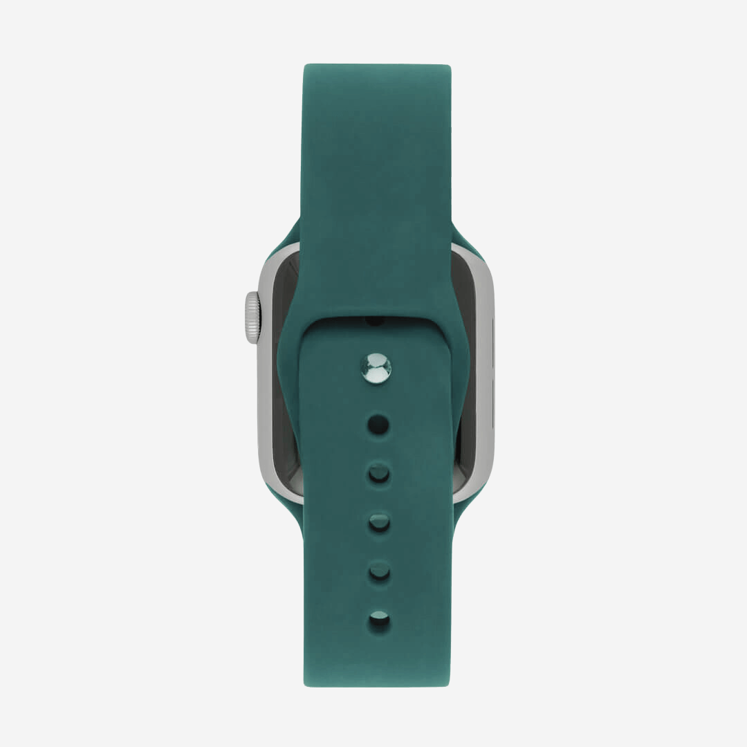 Classic Silicone Apple Watch Band - Emerald