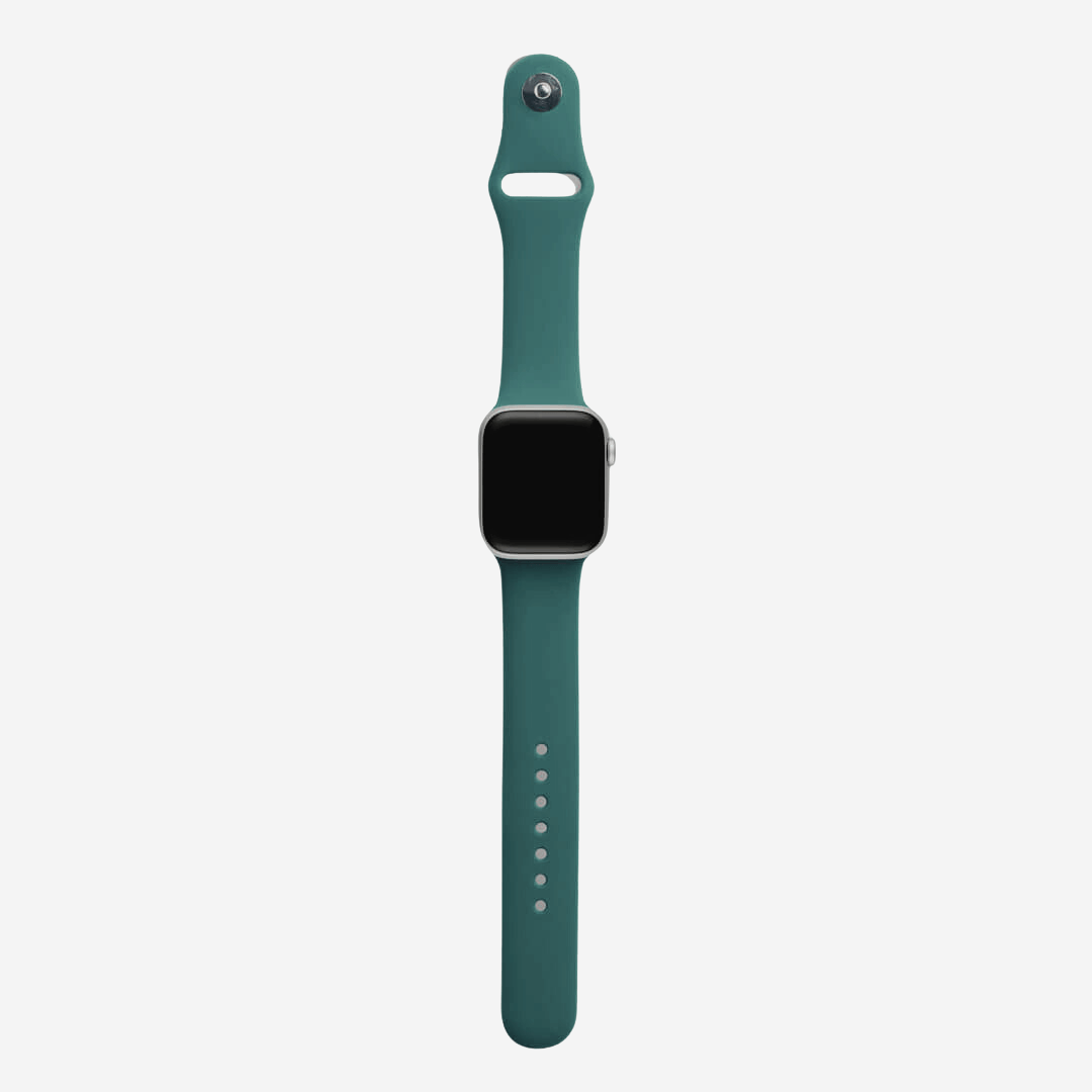 Classic Silicone Apple Watch Band - Emerald