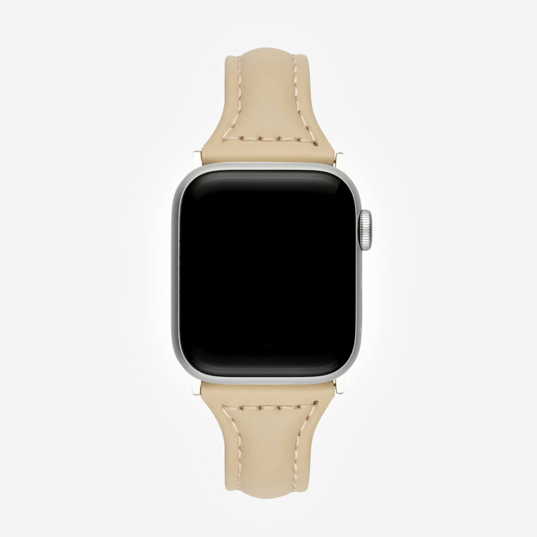 Slim Apple Watch Leather Band 41mm 38mm 42mm 45mm 49mm Slim -  Australia