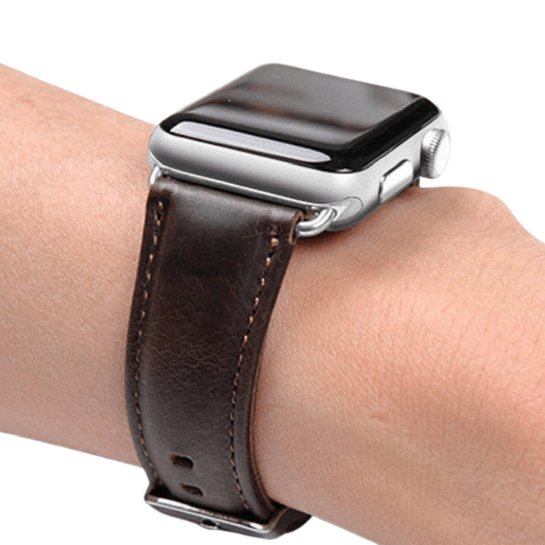 Italian Calf Leather Apple Watch Band - Java