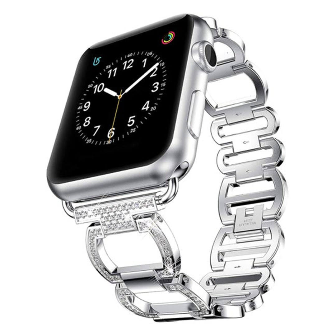 Marrakesh Bracelet Apple Watch Band - Silver - The Salty Fox