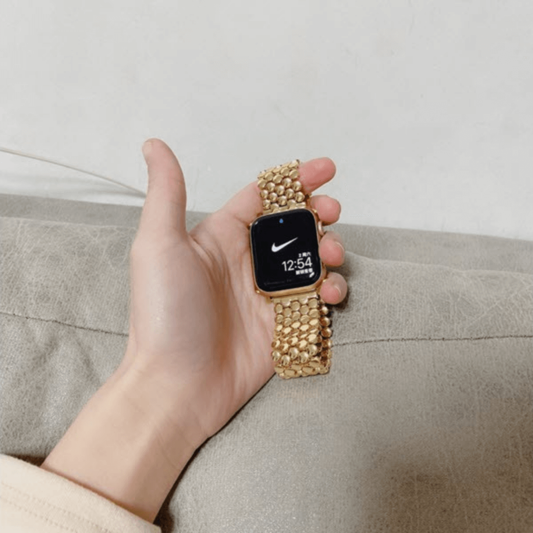 Monaco Bracelet Apple Watch Band - Gold