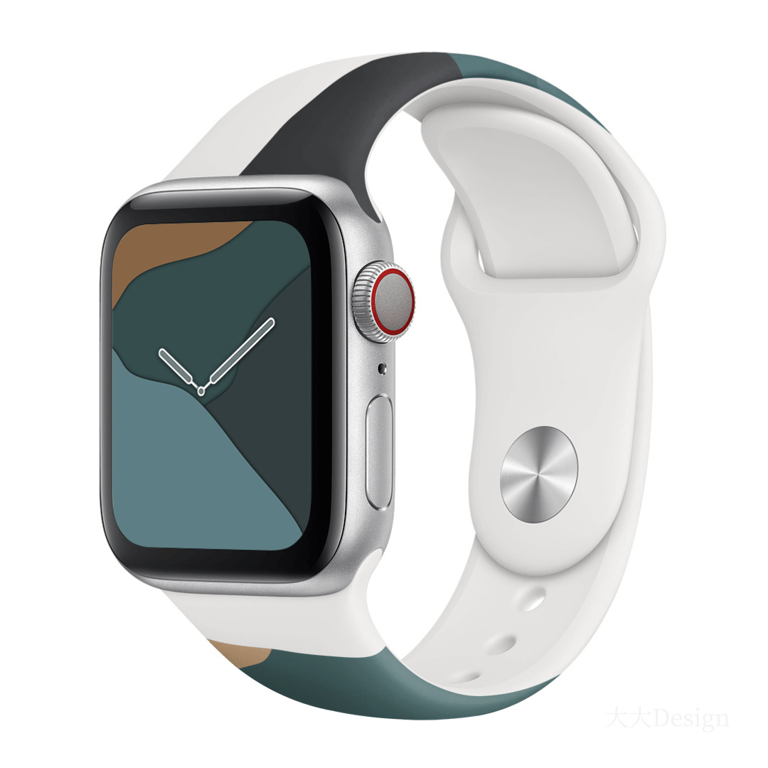 Mykonos Silicone Apple Watch Band - Ocean