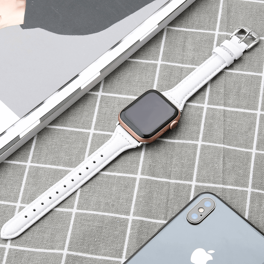 Apple watch series 3 discount rose gold with white band
