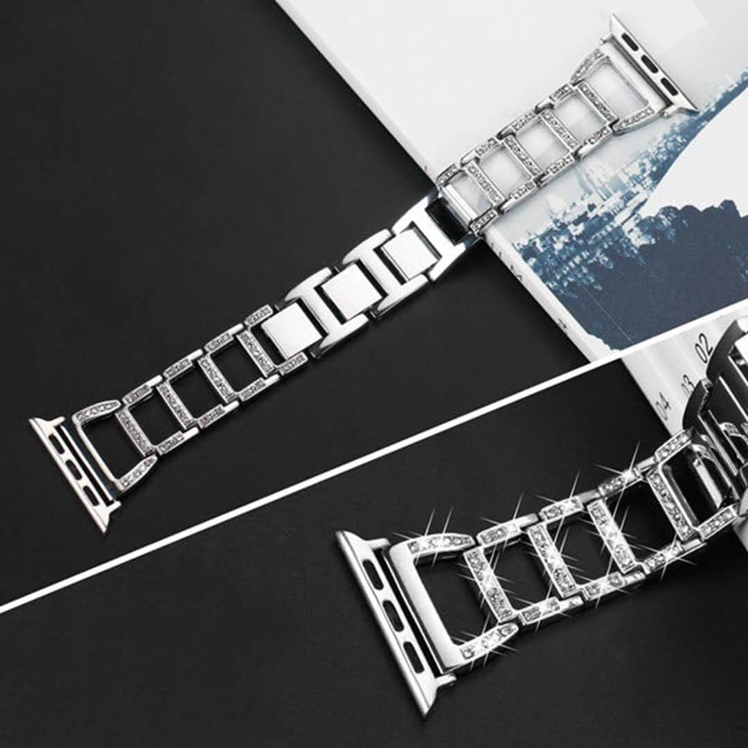 Cairo Bracelet Apple Watch Band - Silver