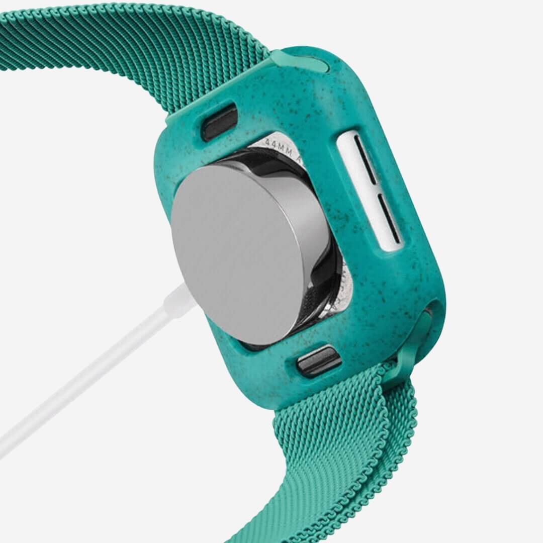 Apple Watch TPU Speckled Bumper Protection Case - Seafoam