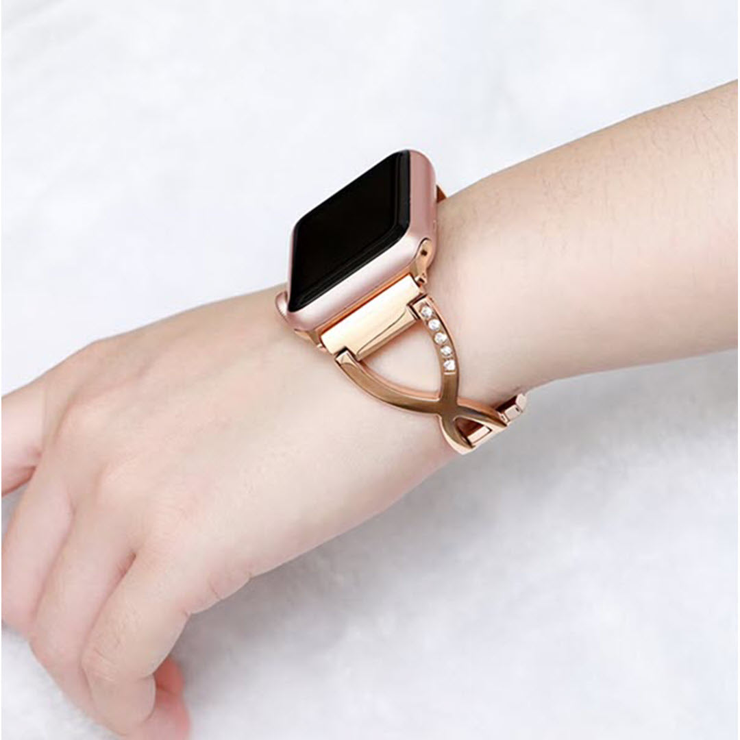 Infinity Bracelet Apple Watch Band - Vintage Rose Gold